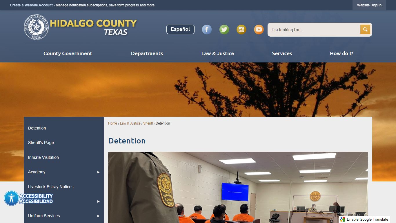 Detention | Hidalgo County, TX - Official Website